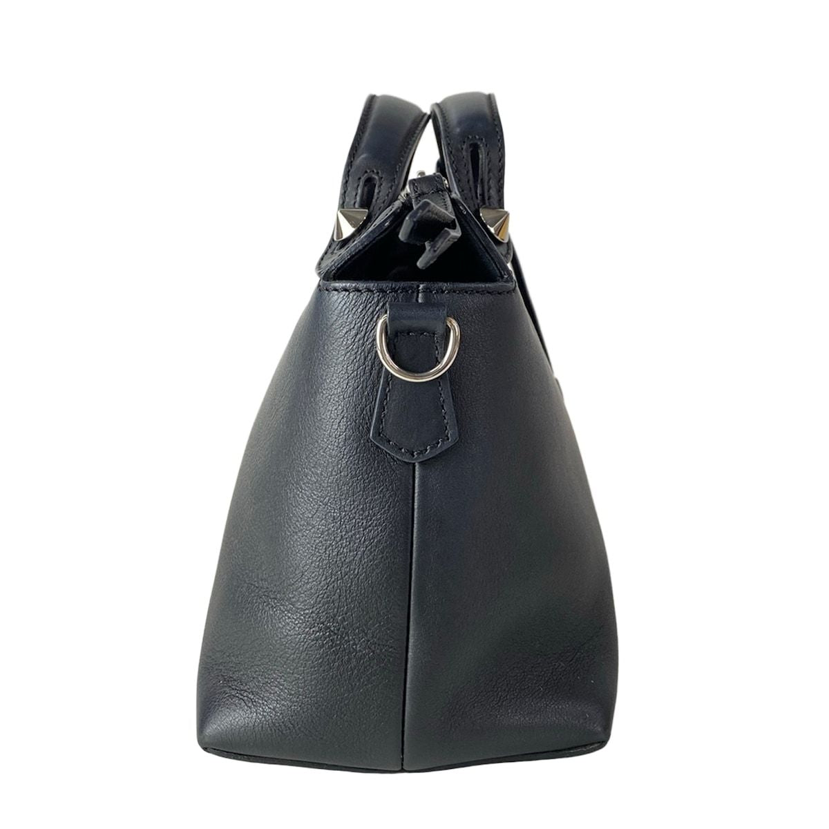 Fendi Handbag Visible Black Leather — view 2
