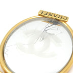 Chanel Brooch Gold Silver Mirror — view 4