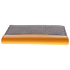 Louis Vuitton Monogram Macassar gunizer shu Card Case Brown Yellow — view 5