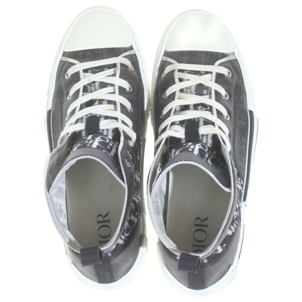 Dior Trotter Oblique Sneakers Black — view 4