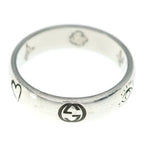 Gucci Blind for Love line Lovering Ring Silver — view 2