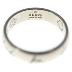 Gucci Blind for Love line Lovering Ring Silver — view 5