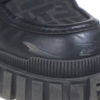 Fendi Zucca Pattern Loafers Black — view 6