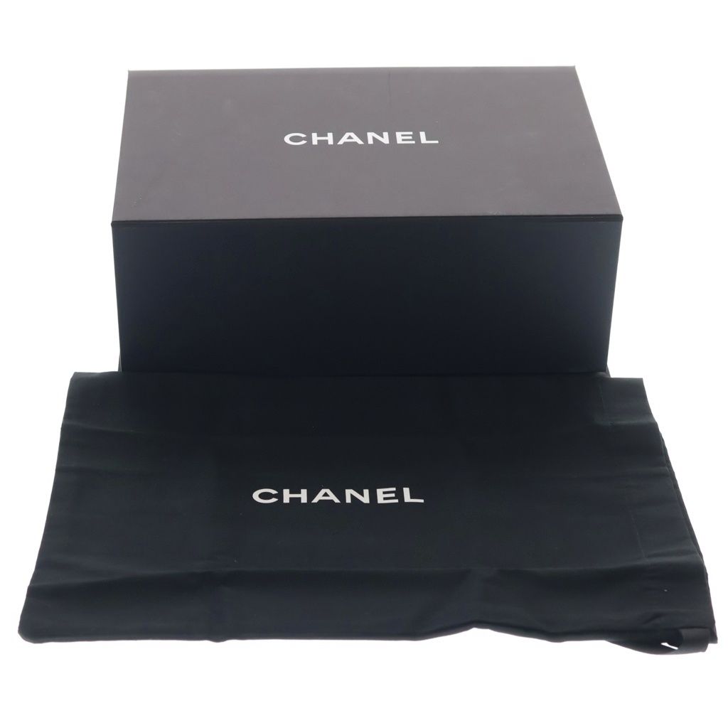 Chanel 22 Mini 2-Way Chain Purse Shoulder Bag Leather Black — view 6