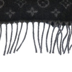 Louis Vuitton Echarpe Monogram Gradient Pretend scarf Shawl Black — view 3