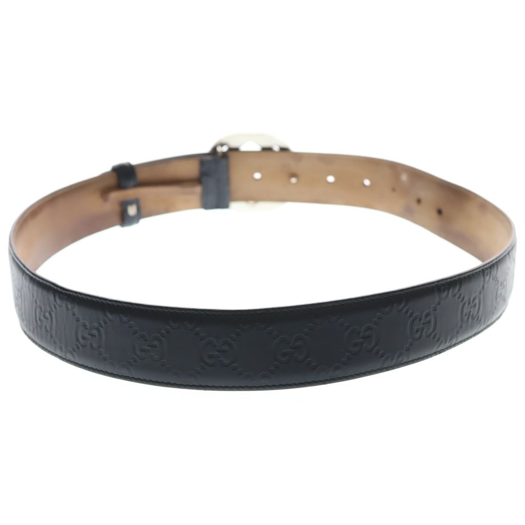 Gucci Interlocking Belt Black Leather — view 2