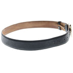 Gucci Interlocking Belt Black Leather — view 3