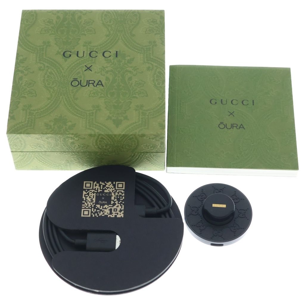 Gucci Oura Interlocking Sma ring Black — view 6