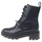Hermes Leather Boots Black
