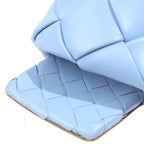 Bottega Veneta Mules Leather Sandals Lightblue — view 6
