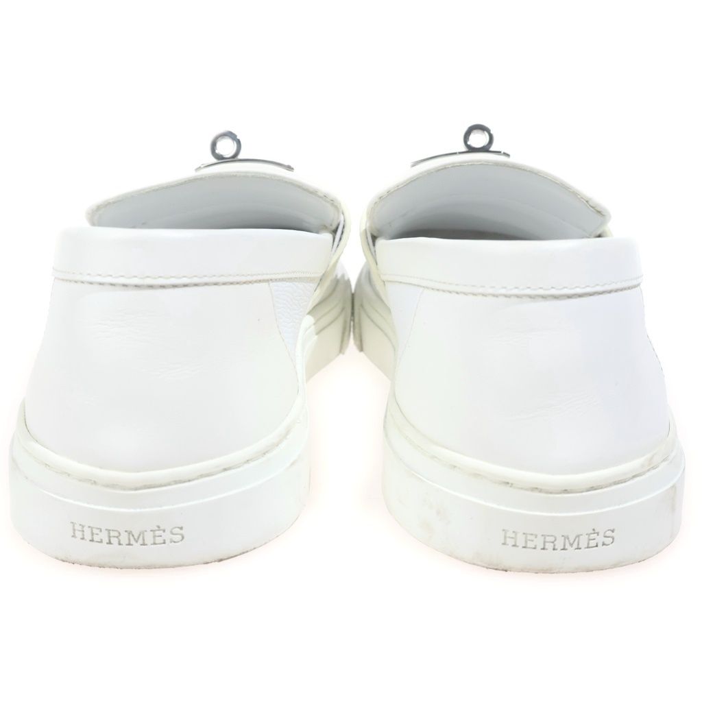 Hermes Kelly Pretend Pickpocket Leather Shu White 40 Heel — view 3
