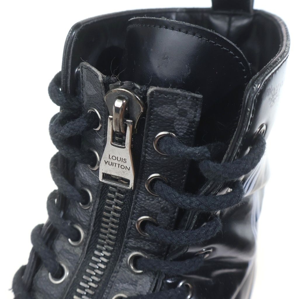 Louis Vuitton Fireman Boots Fire Man Black — view 6