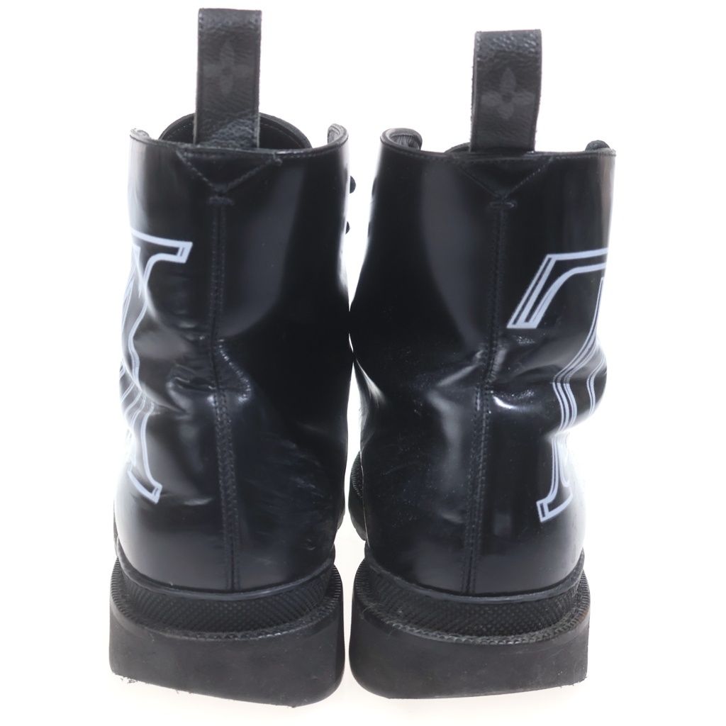 Louis Vuitton Fireman Boots Fire Man Black — view 3
