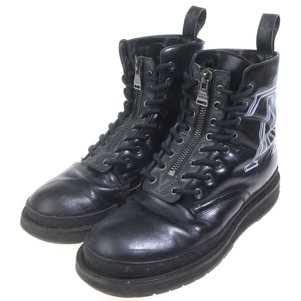 Louis Vuitton Fireman Boots Fire Man Black — view 2