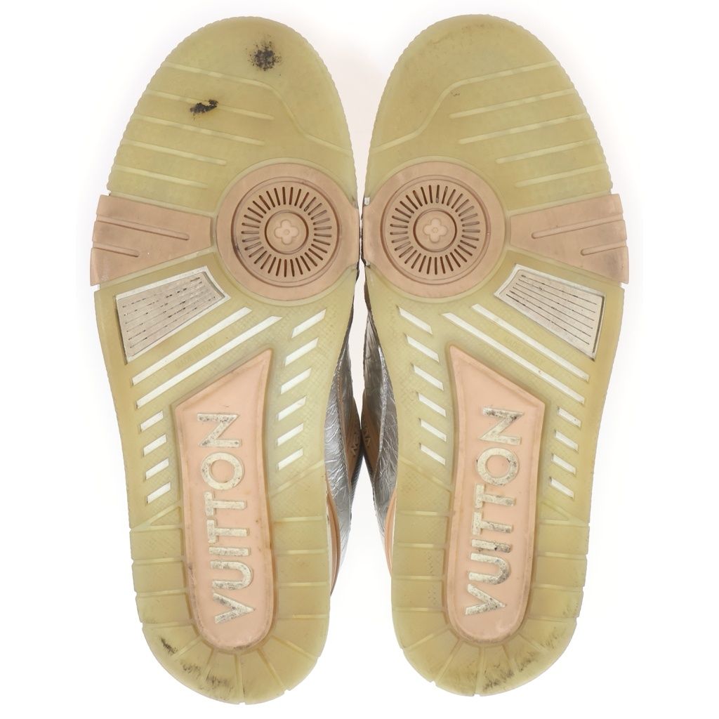 Louis Vuitton LV Line Low Cut Sneakers Shu Silver — view 5
