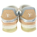 Louis Vuitton LV Line Low Cut Sneakers Shu Silver — view 3