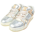 Louis Vuitton LV Line Low Cut Sneakers Shu Silver — view 2