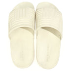Bottega Veneta Slider Rubber Sandal Mule Sandals Shu White — view 4