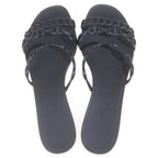 Hermes Chaine D'ancre Mule Sandals Black — view 4