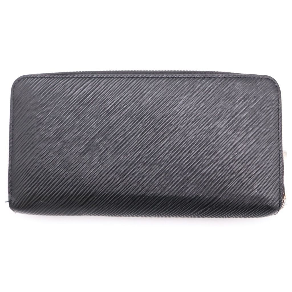 Louis Vuitton Epi Zippy Wallet Longwallet Black Pink Noir Silver — view 2