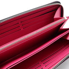 Louis Vuitton Epi Zippy Wallet Longwallet Black Pink Noir Silver — view 4