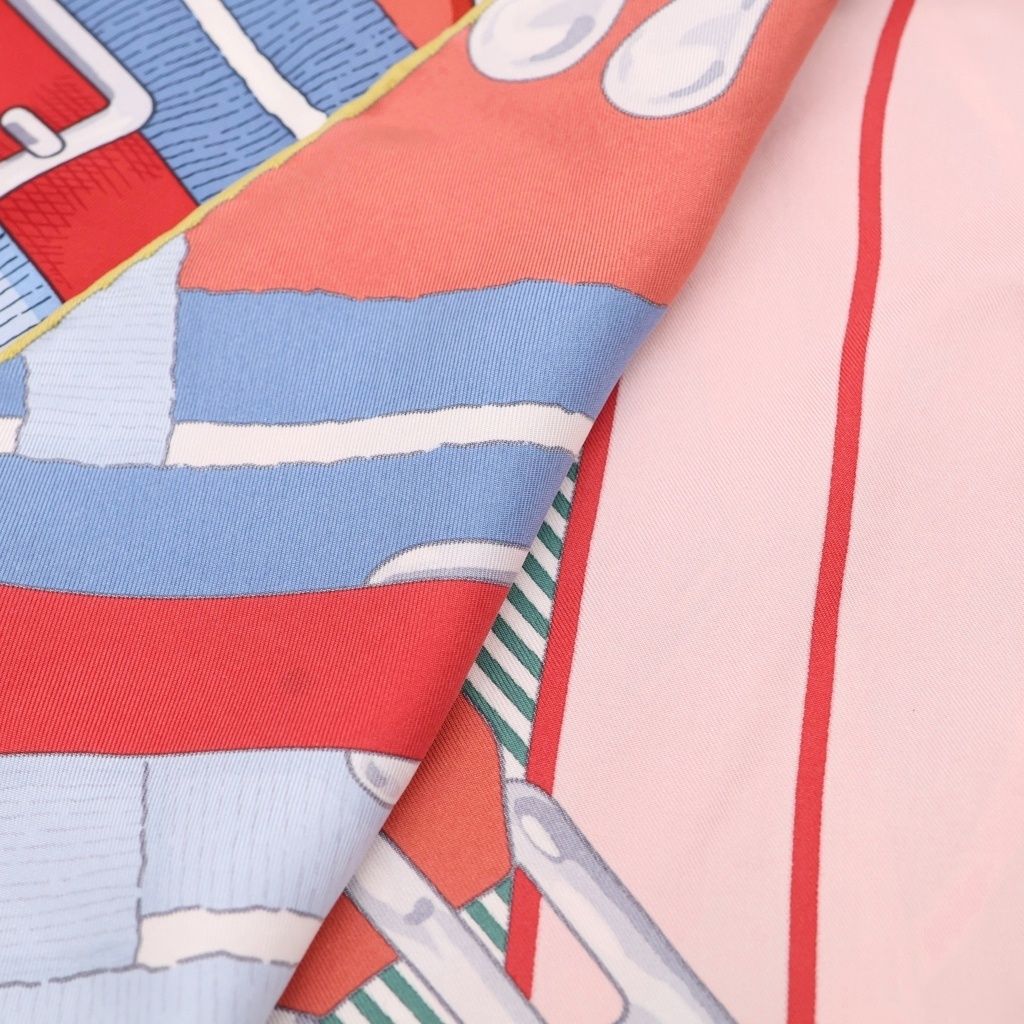 Hermes Carre 90 Mors a Jouets Silk Scarf Multicolor — view 2