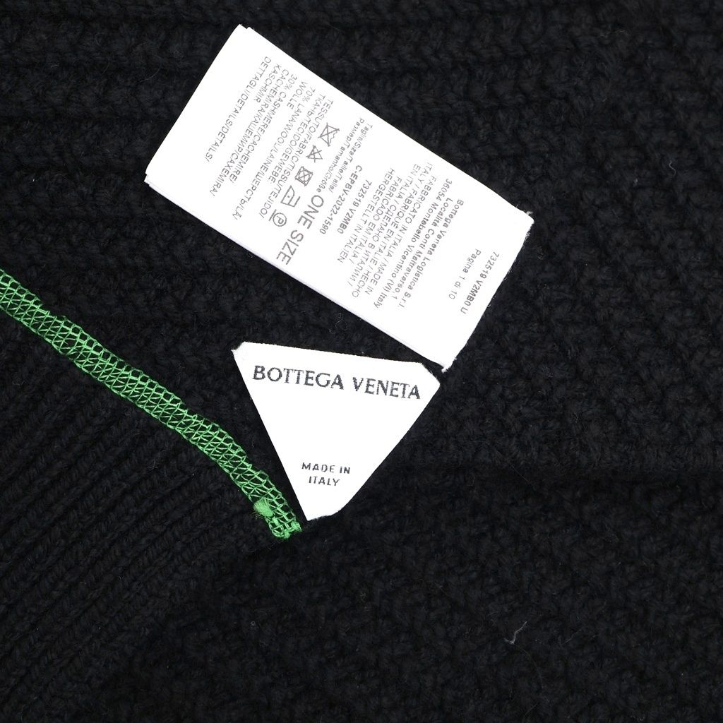 Bottega Veneta Knit scarf Black 200 26 — view 6