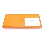 Hermes Carre 45 Yellow Silk Scarf Black — view 6