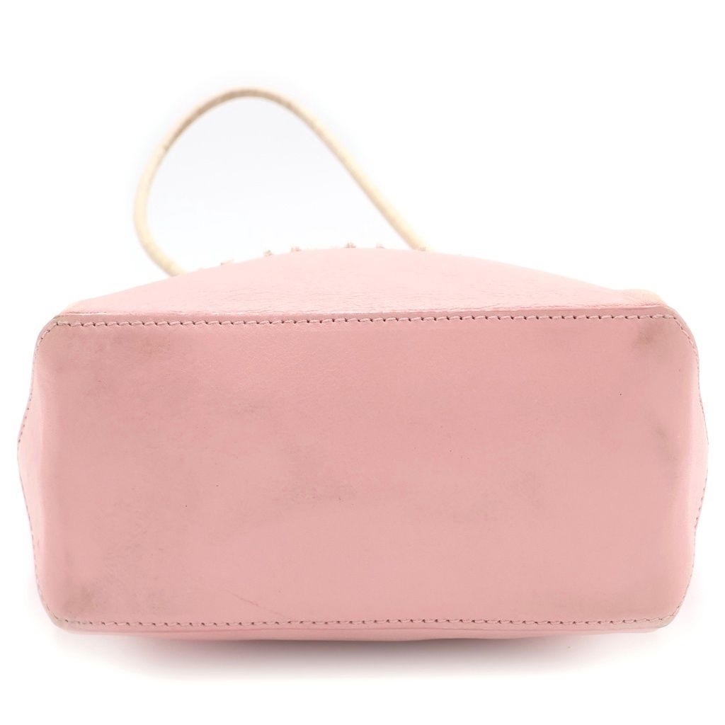 Chanel Minihandbag Pink Leather Handbag — view 4