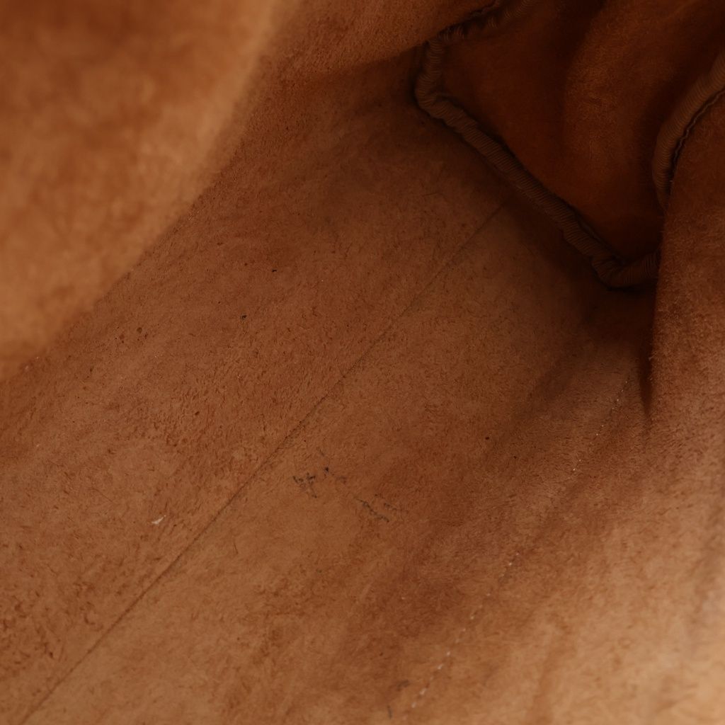 Loewe Anagram 2-Way Shoulder Bag Brown Leather Gold — view 5