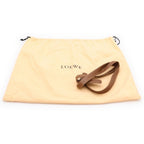 Loewe Anagram 2-Way Shoulder Bag Brown Leather Gold — view 7