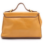 Loewe Anagram 2-Way Shoulder Bag Brown Leather Gold — view 2