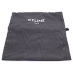 Celine Hippopotamus Canvas 2-Way Tote Shoulder Bag Beige Black — view 7