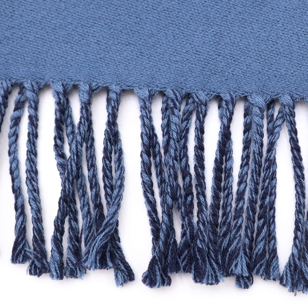 Louis Vuitton Cashmere scarf Shawl Navy — view 4