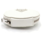 Prada Leather nd Coin Case Key Holder White — view 4