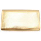 Saint Laurent Paris Logo Clutch ndbag Gold Leather — view 2