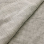 Chanel CC Logo Print Silk Cashmere Shawl Gray Scarf — view 5