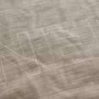 Chanel CC Logo Print Silk Cashmere Shawl Gray Scarf — view 6