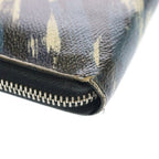 Louis Vuitton Zippy gunizer Camouflage Ju Longwallet Blue White Wallet — view 6