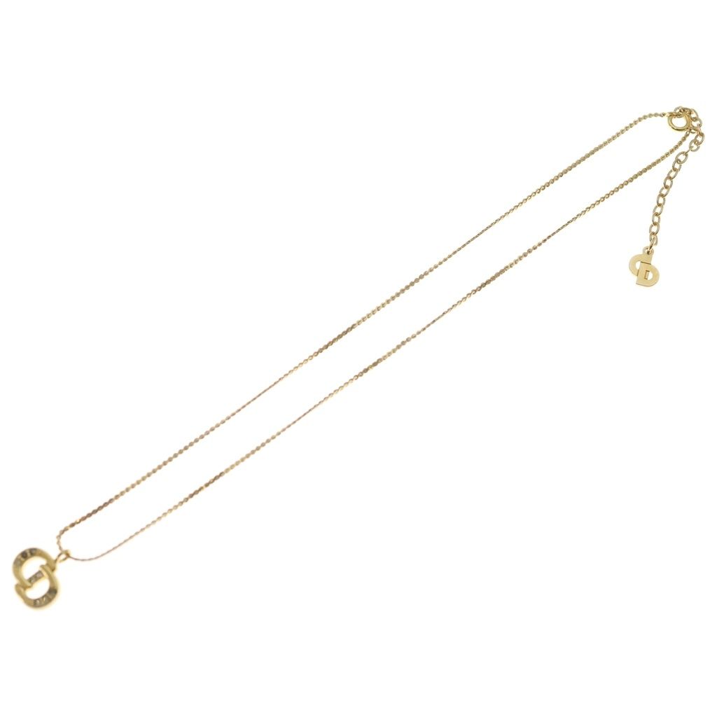 Dior CD Logo Necklace Gold — view 2