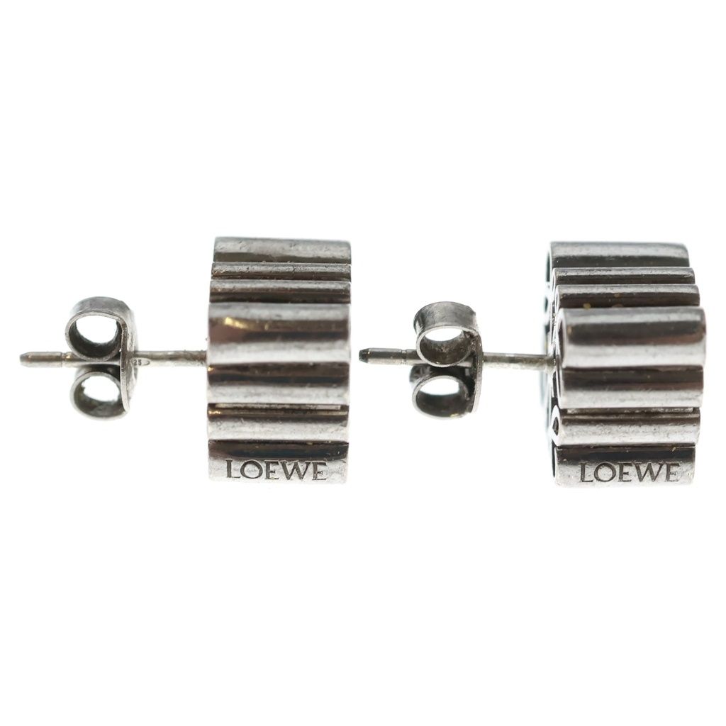 Loewe Anagram Earrings Silver — view 4