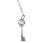 Tiffany & Co Heart Diamond Necklace — view 3
