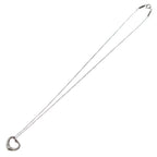 Tiffany & Co Open Heart Pink Saffiano Necklace — view 2