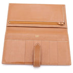 Hermes Bearn friends Epsom Longwallet Card Case Wallet Brown Gold Leather — view 4