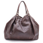 Gucci Guccissima Leather Tote Brown Gold — view 2