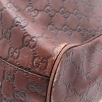 Gucci Guccissima Leather Tote Brown Gold — view 6