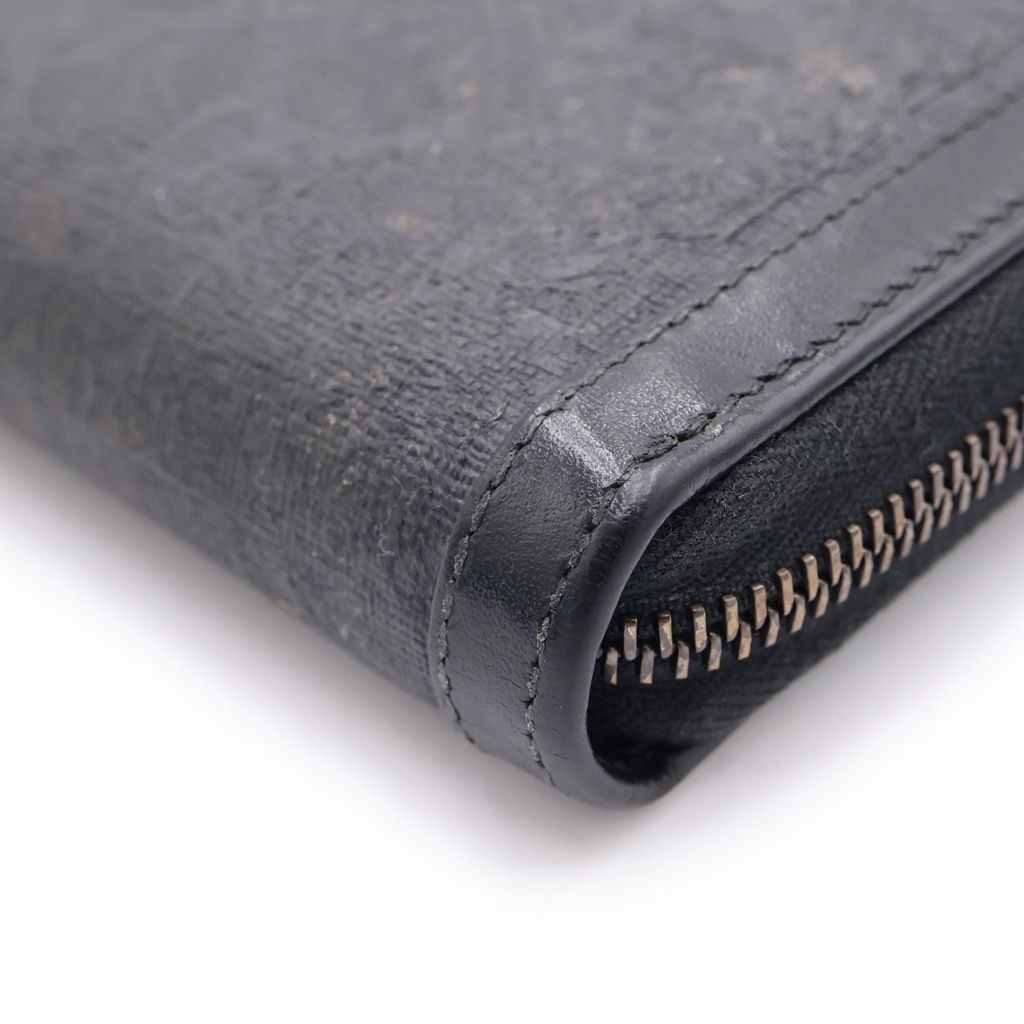 Gucci GG Canvas Longwallet Wallet Black — view 5