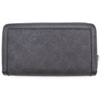 Gucci GG Canvas Longwallet Wallet Black — view 2