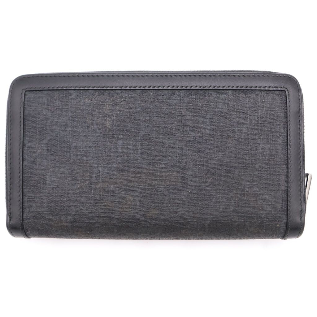 Gucci GG Canvas Longwallet Wallet Black — view 2
