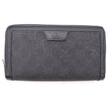 Gucci GG Canvas Longwallet Wallet Black